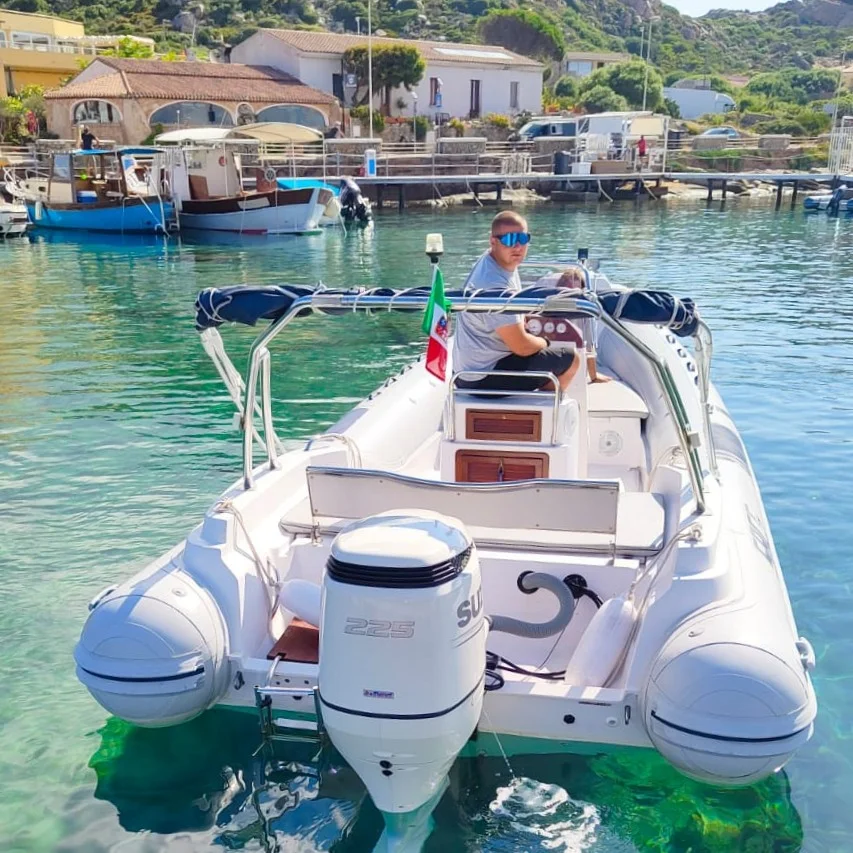Private boat tours La Maddalena Inflatable Boat Hire La Maddalena With And Without Skipper