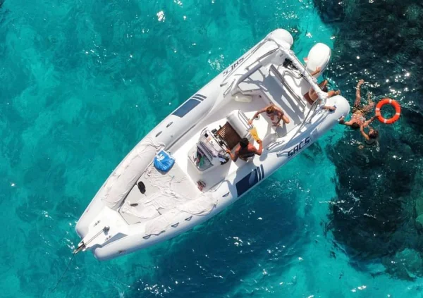Private boat tours La Maddalena Inflatable Boat Excursions La Maddalena